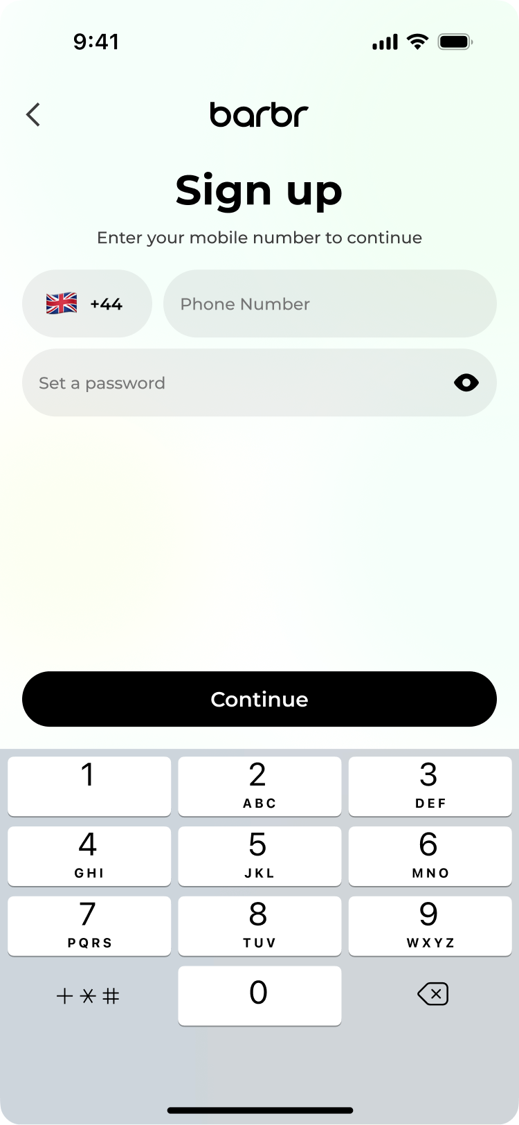 Sign Up